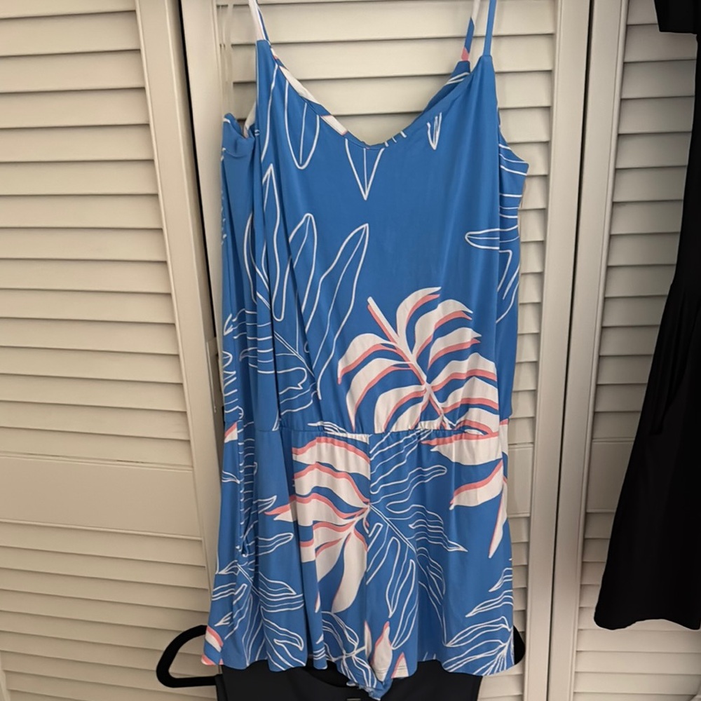 Blue Fighting Eel romper